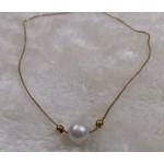 Single Pearl Necklace 